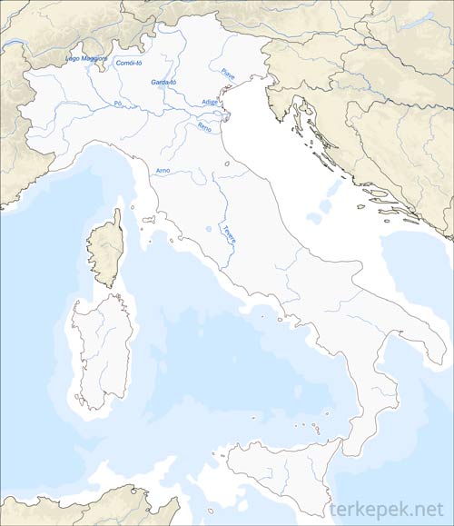 Olaszország vízrajza